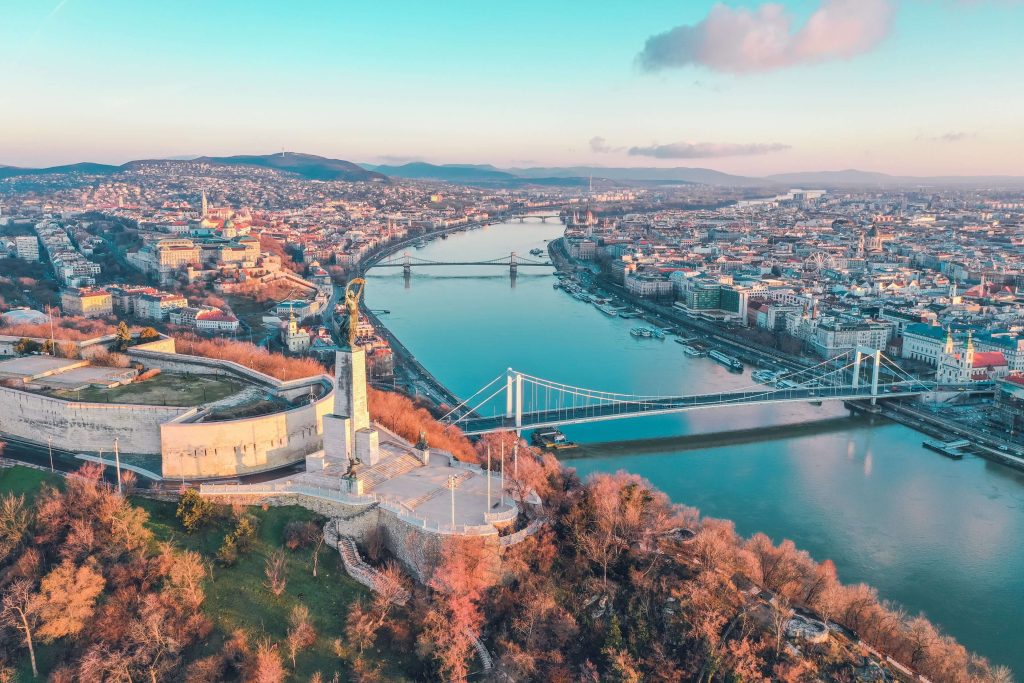 O que fazer em Budapeste: Imagem aérea