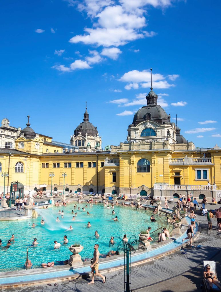 Budapeste é para casais: banhos termais