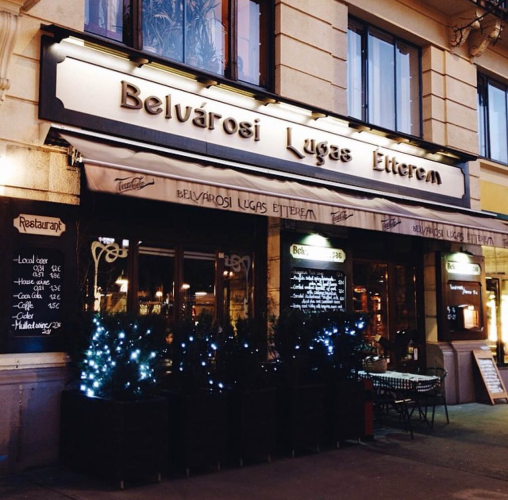 restaurante barato Belvárosi no centro de Budapeste
